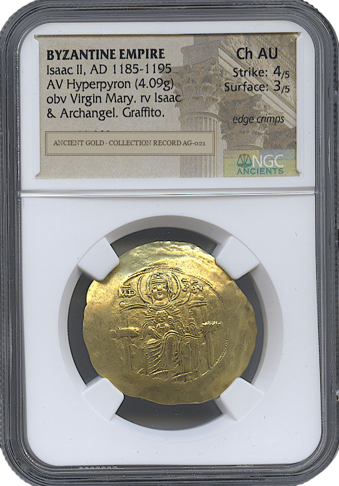 Isaac II Gold Hyperpyron