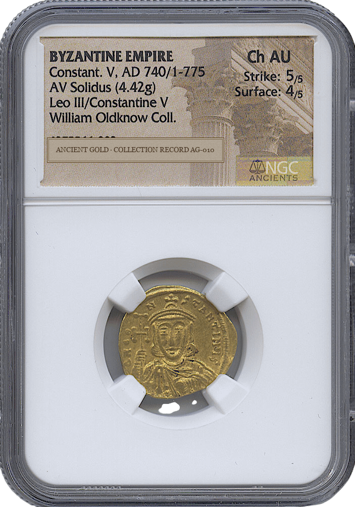 How Ancient Gold Records Provenance — obverse