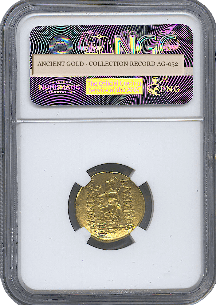 Alexander’s Image after Alexander: Mithradates VI in Gold — reverse
