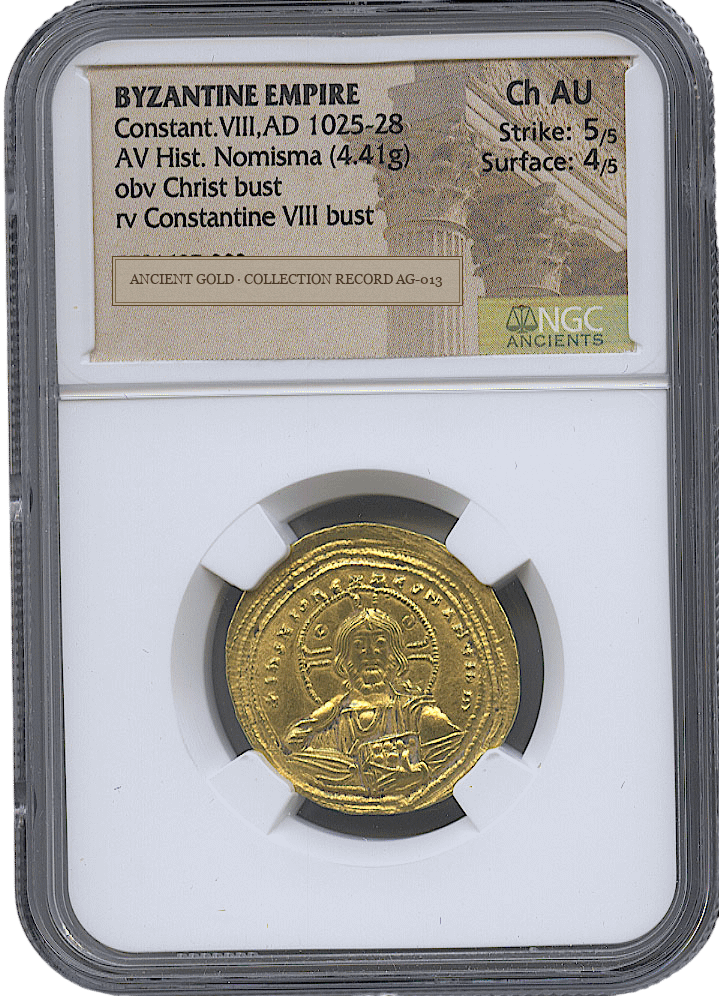 Constantine VIII Gold Histamenon Nomisma
