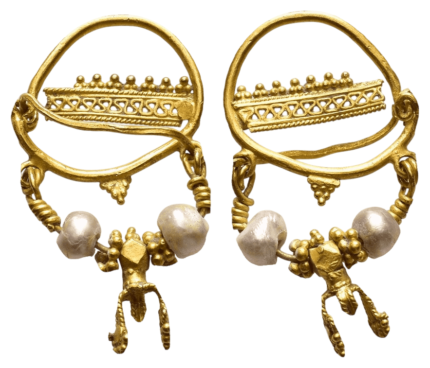 Ancient Greek Gold Earring